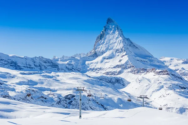 Matterhorn. Svájci Alpokban — Stock Fotó