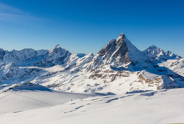 Matterhorn. Švýcarské Alpy — Stock fotografie