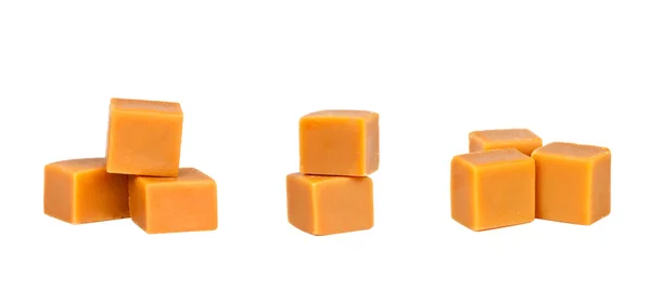 Sladký karamel bloky — Stock fotografie