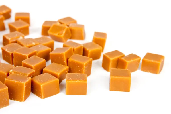 Sweet Caramel blocks — Stock Photo, Image