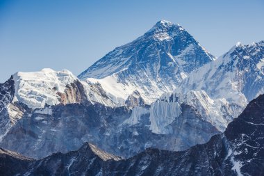Everest dağ tepe - (8848 m dünyanın en)