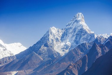 Mt. Ama Dablam, Himalayalar 'ın Everest Bölgesi, Nepal