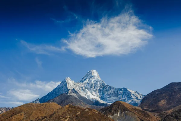 Гора Ама Даблам Регионе Эверест Гималаев Непал — стоковое фото
