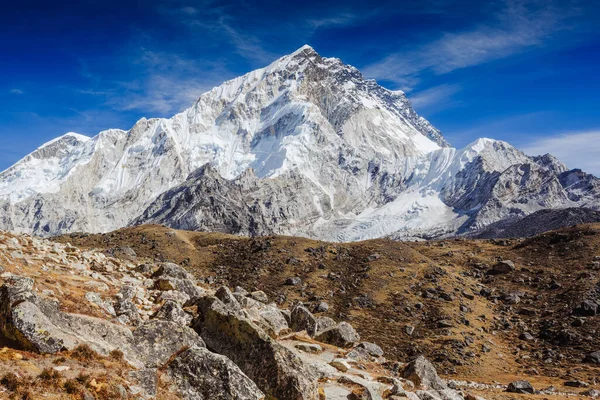 Nepal Himalaya Daki Sagarmatha Milli Parkı Nda Nuptse Manzarası — Stok fotoğraf