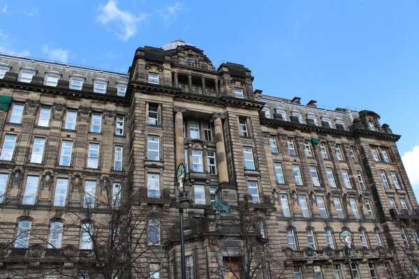 Южная сторона Королевской больницы Глазго
