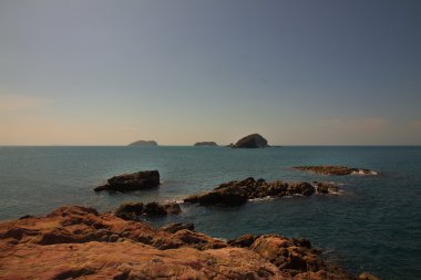 Kayalar denizin Pulau Rawa, Malezya