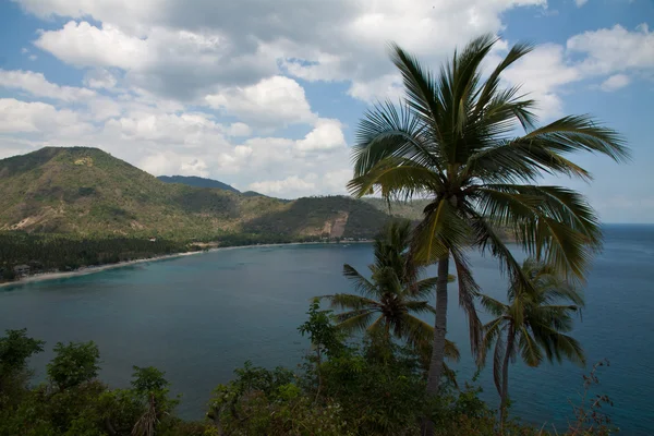 Vista da natureza de Lombok, Indonesia . — Fotografia de Stock