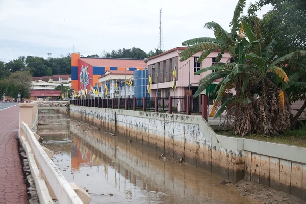 Bandar seri begawan, brunei. Kanal. — Stok fotoğraf