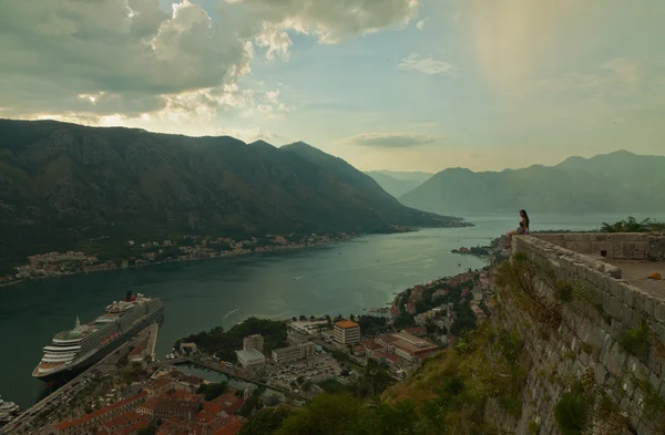 Montenegro. Bay of Kotor — Stock Photo, Image