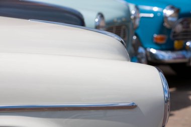 Antwerp, Belçika, 19 Haziran 2009, Klasik Volvo Amazon klasik araba buluşması.