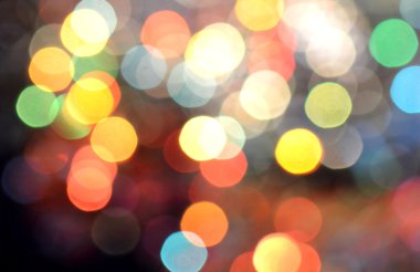 bokeh ışıklar doku