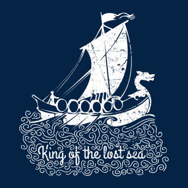 Vikings Logo T-Shirt Graphic Design clipart