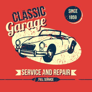 Vintage klasik garaj tasarım