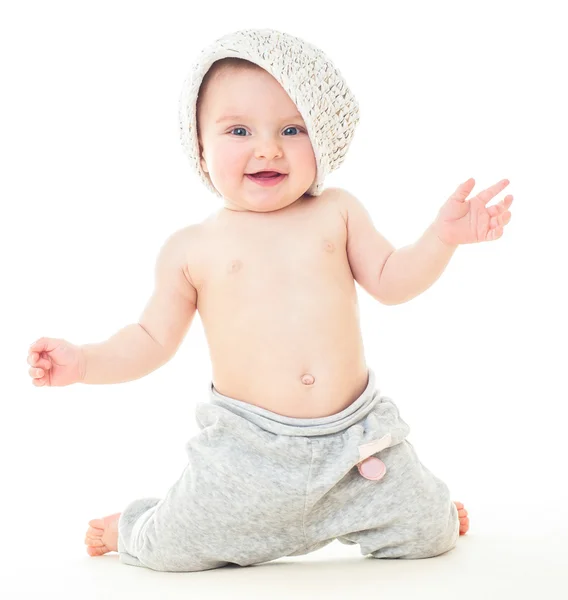 Cute baby taniec — Zdjęcie stockowe