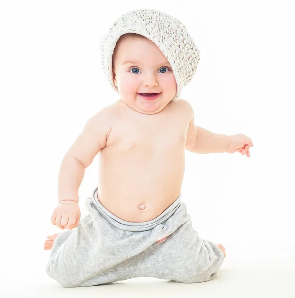Cute baby taniec — Zdjęcie stockowe