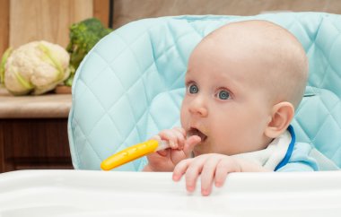 Sevimli küçük bebek