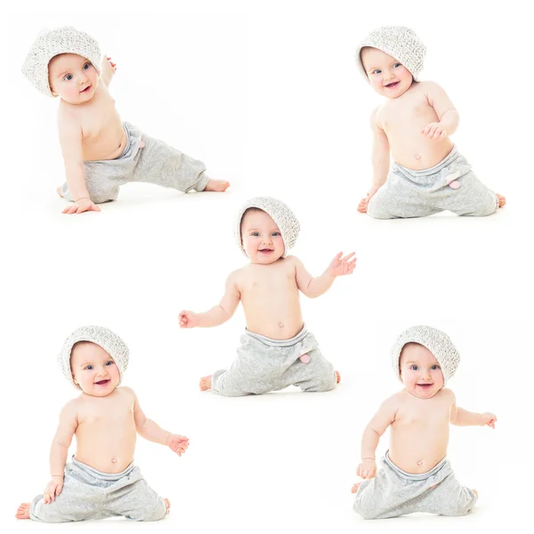 Söta dansande baby — Stockfoto