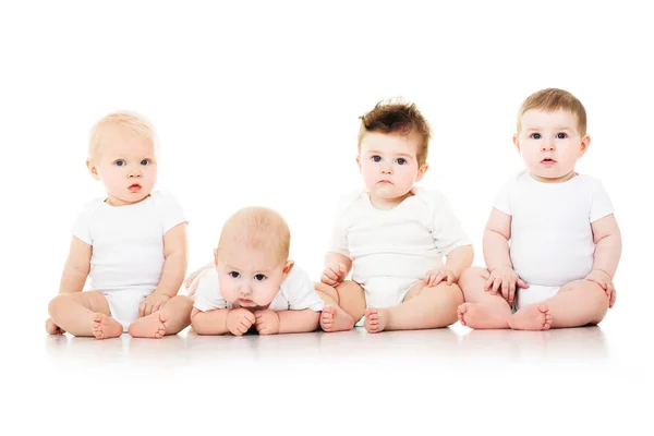 귀여운 아기의 그룹 — 스톡 사진