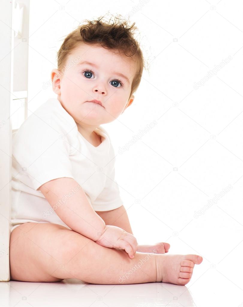 Adorable cute baby — Stock Photo © SvetlanaFedoseeva #109486062