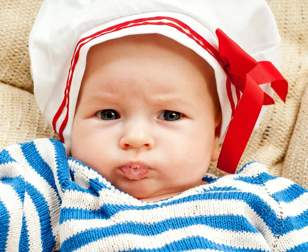Retrato de bebê adorável — Fotografia de Stock