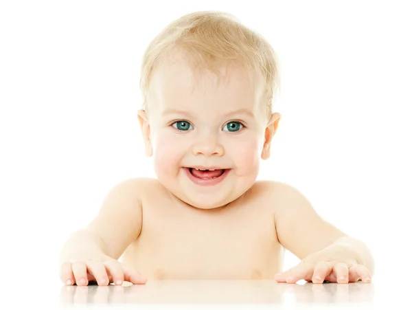 귀여운 행복 한 아기 — 스톡 사진