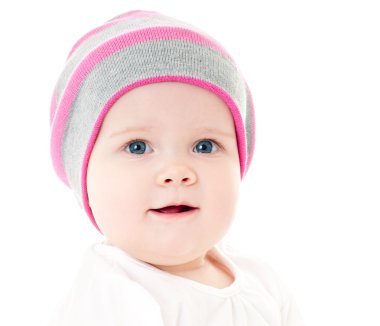 Şapkalı şirin bebek