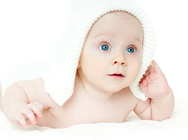 Smukke Baby Portræt - Stock-foto