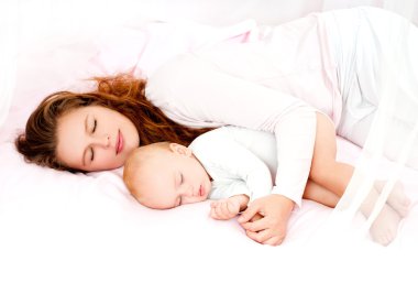 Tatlı sleepig bebek