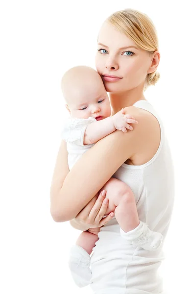 Happy family mother and baby — Stock Photo, Image