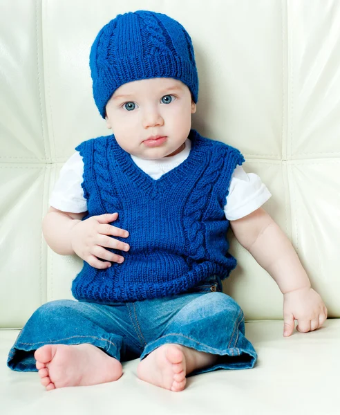 Maravilloso lindo niño — Foto de Stock