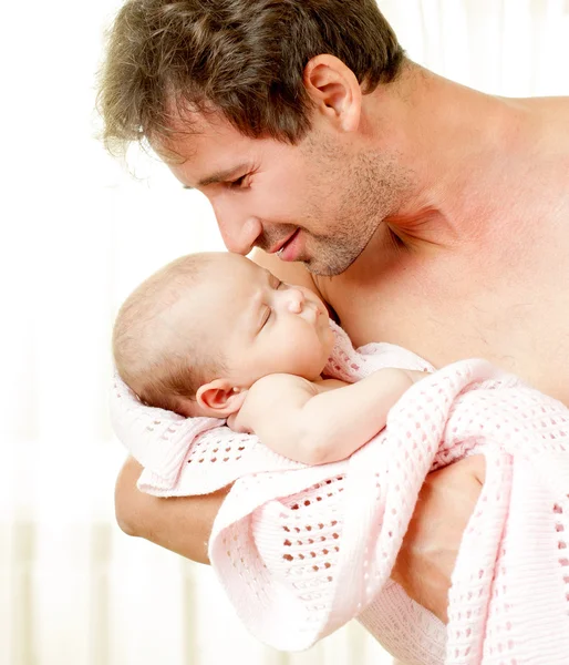 Happy young father — Stock Photo, Image