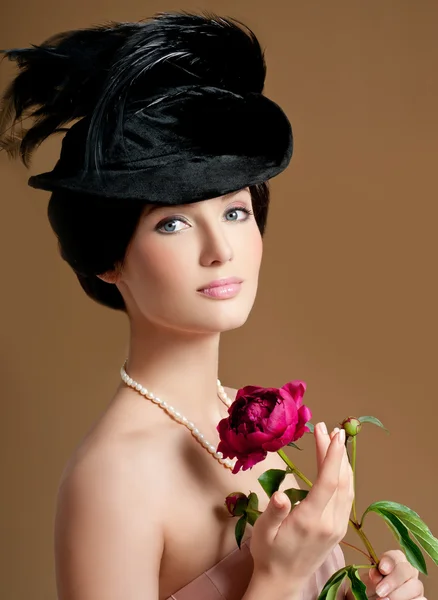 Magnificent young woman — Stock Photo, Image