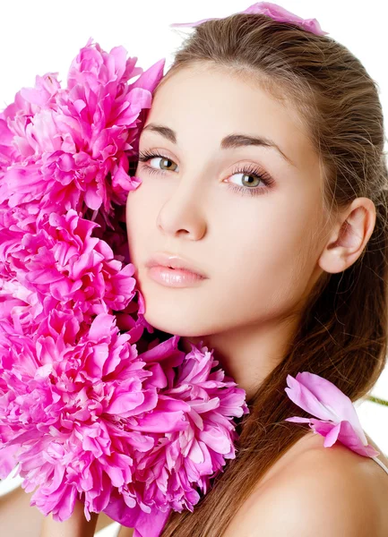 Beautiful young girl — Stock Photo, Image