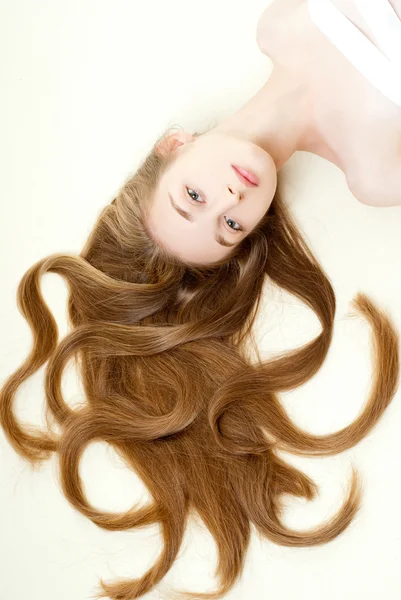 Long Hair Beauty Royalty Free Stock Images