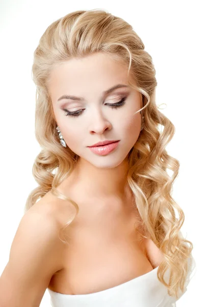 Beautiful blonde woman — Stock Photo, Image