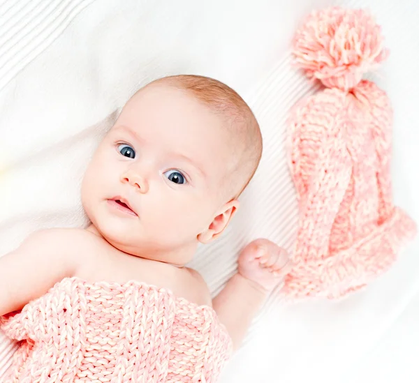 Adorable baby girl — Stock Photo, Image