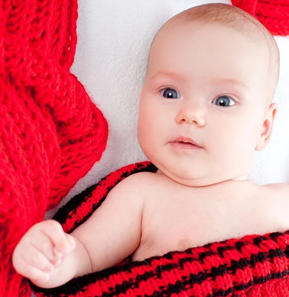 Adorable baby girl — Stock Photo, Image