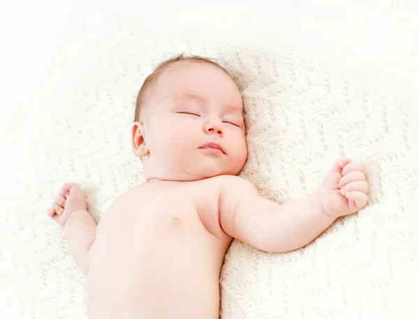 Lindo durmiendo bebé — Foto de Stock