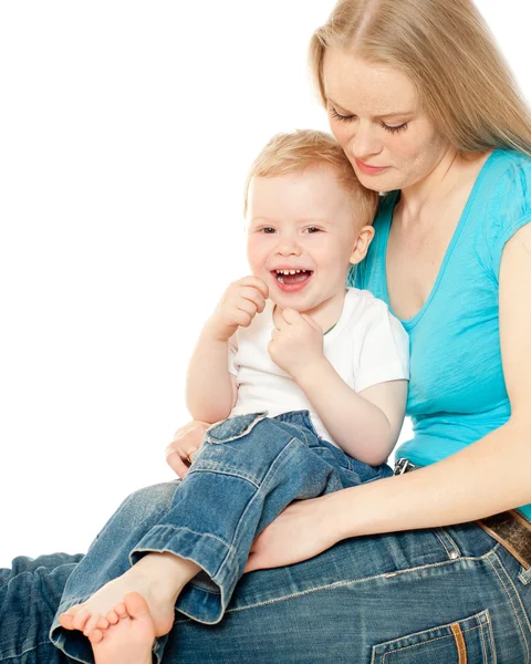 Mummy and her kid — Stock Photo, Image