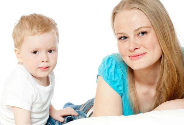 Mummy and her kid — Stock Photo, Image