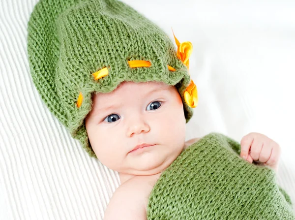 Adorable baby girl — Stock Photo, Image