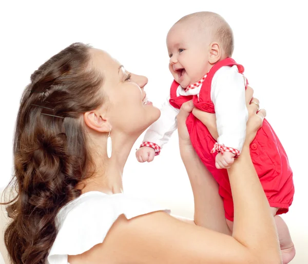 Joven madre con bebé —  Fotos de Stock