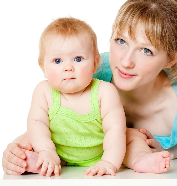 Momia y su hijo — Foto de Stock