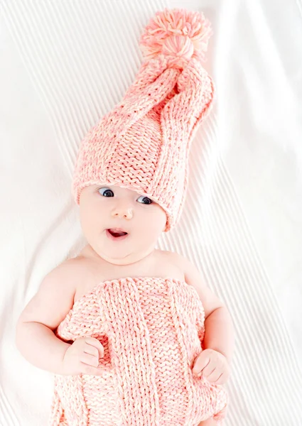 Adorável bebê menina — Fotografia de Stock