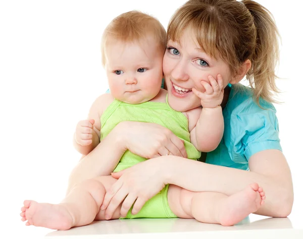 Mummy and her kid — Stock Photo, Image