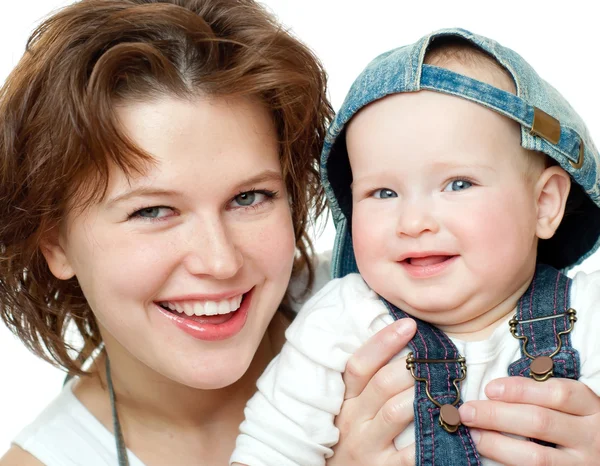 Mommy and cute baby — Stock Photo, Image