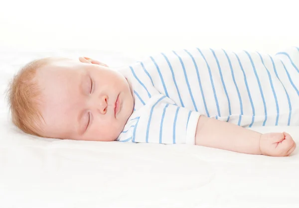 Schattige slapende baby — Stockfoto