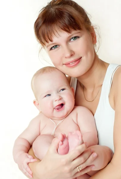Šťastná matka s dítětem — Stock fotografie