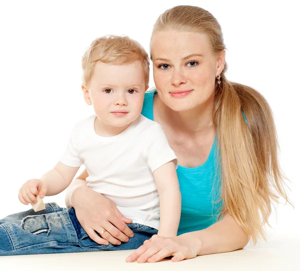 Mummy and her kid — Stock Photo, Image