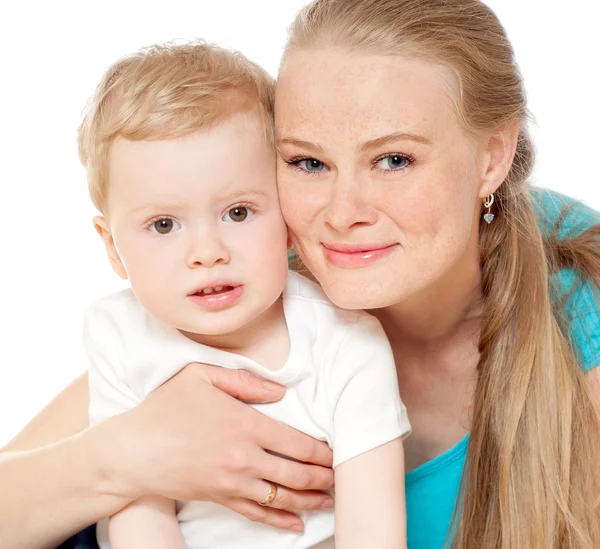 Mummy and her kid — Stock Photo, Image